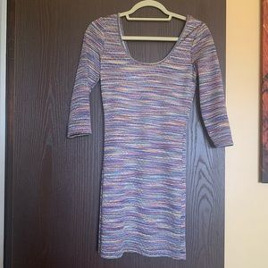 ABS Allen Schwartz form fitting mini dress